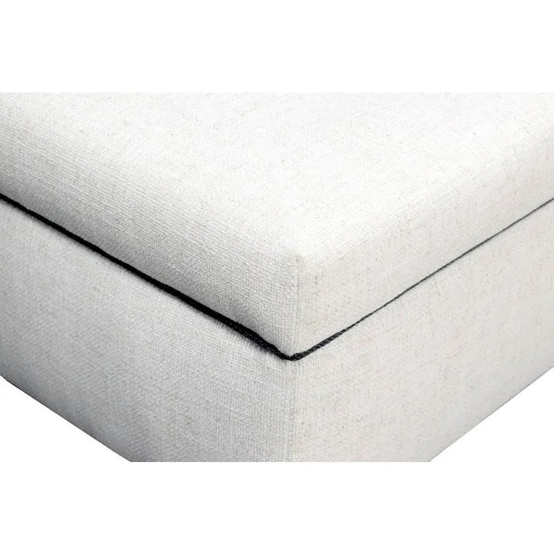 Diamond Tufted Upholstered Storage Bench Ottoman with Lift Top