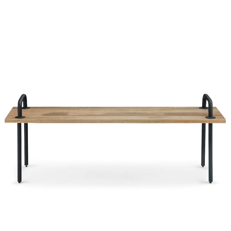 Mid Century Modern 4-Door Sideboard with Fluted Details 70-Inch