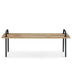 Mid-Century-Modern-Sideboard mit 4 Türen, geriffelten Details und 70-Inch Breite