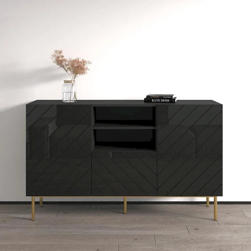 59-Inch Modern Sideboard Storage Buffet Cabinet