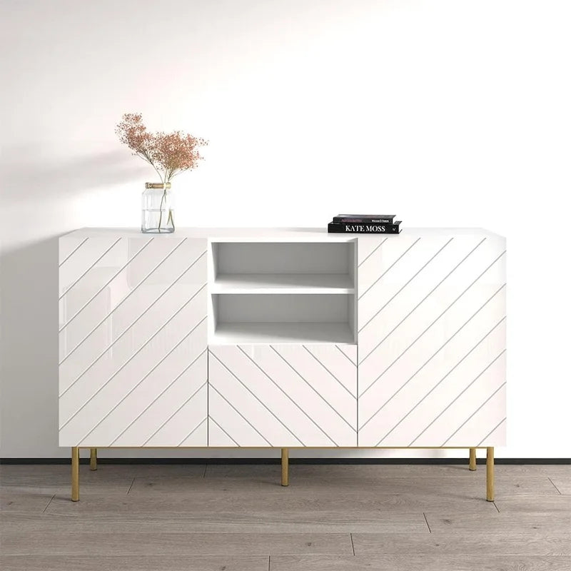 59-Inch Modern Sideboard Storage Buffet Cabinet
