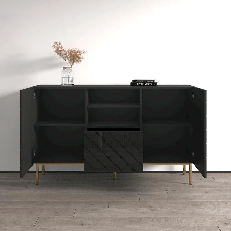 59-Inch Modern Sideboard Storage Buffet Cabinet