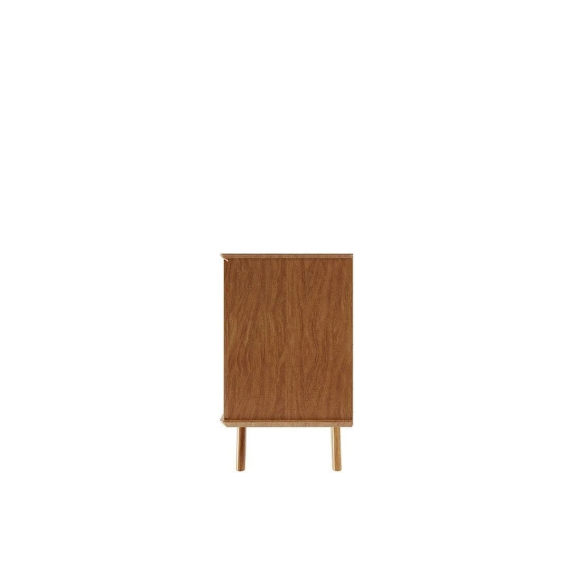 Mid-Century Modern Sideboard Buffet with 4 Shelves 53-Inch