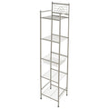 5-Tier Oil Rubbed Bronze Bathroom Storage Shelf 13x11.6x58.7
