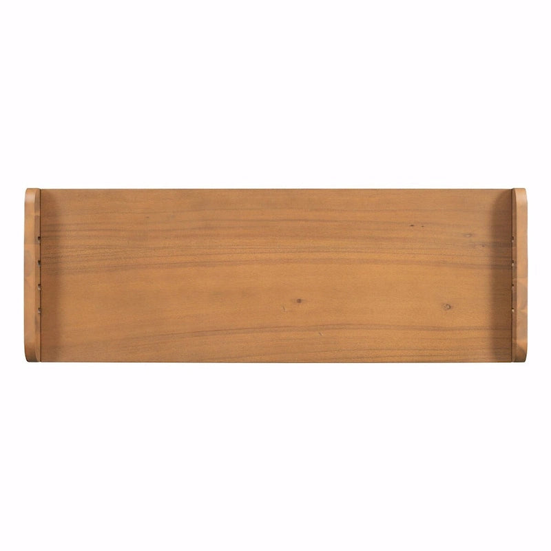 Rustic Storage Shoe Bench with Drawers and Hidden Storage