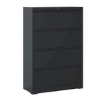 4-Drawer Metal Lateral File Cabinet for Home and Office