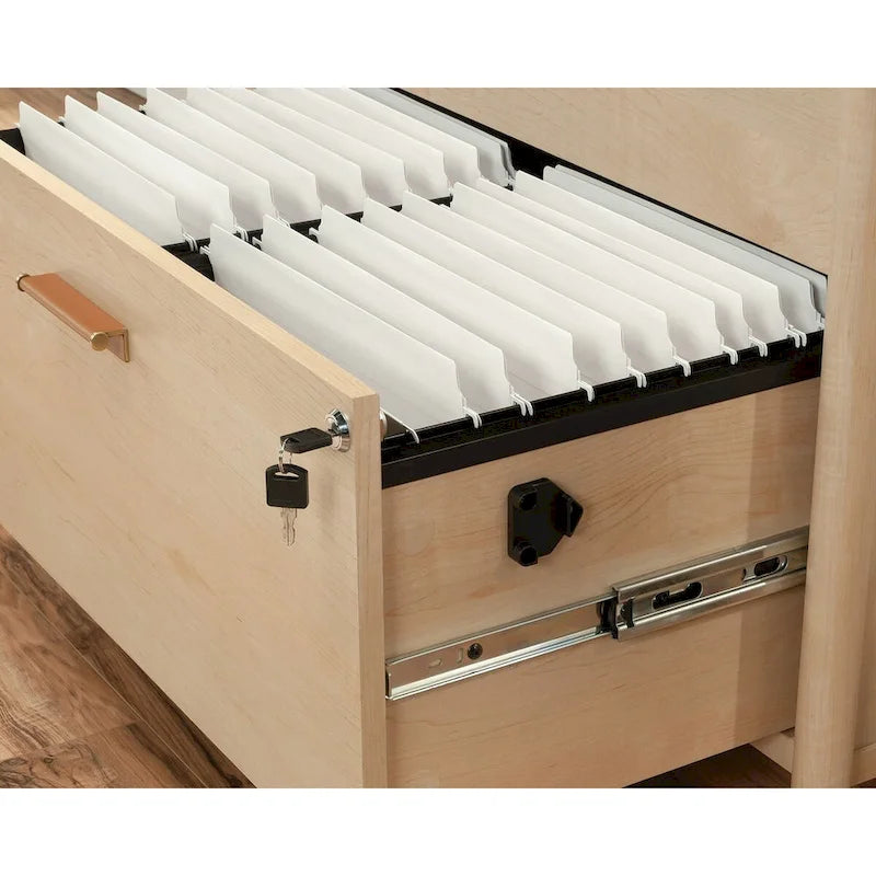 Lateral File Cabinet for Home or Office with Wide Drawers