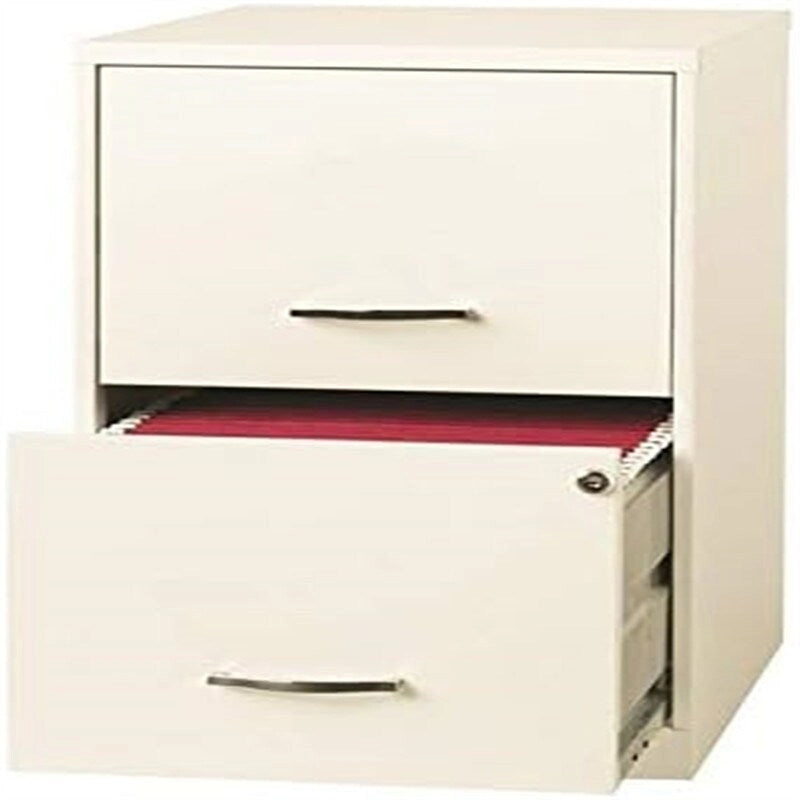 2-Drawer Metal Vertical File Cabinet for Home and Office