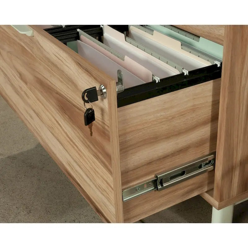Bergen Circle Lateral File Cabinet 3-Drawer