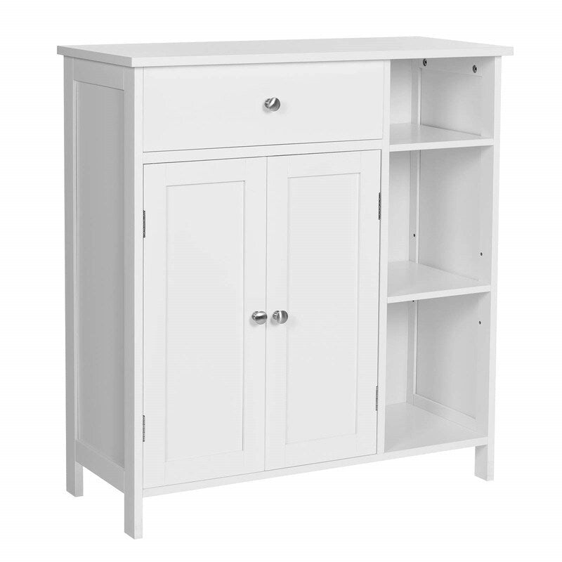 4-Drawer Dresser Chest with Modern Metal Handles for Bedroom