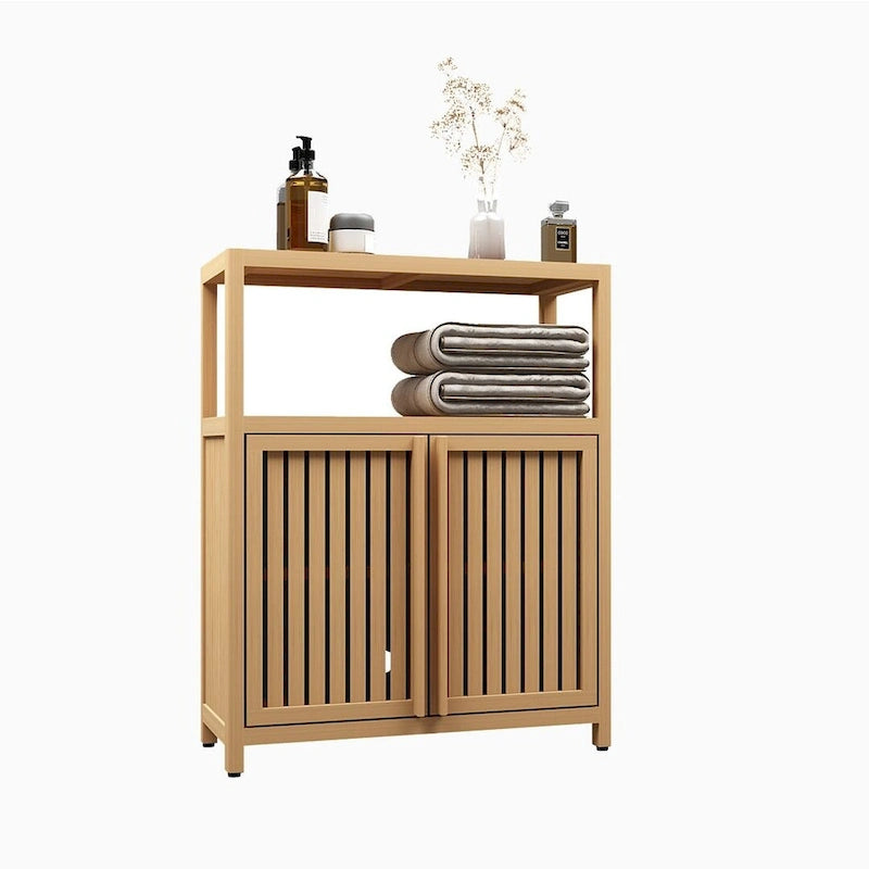 Assorted Bathroom Toilet Bamboo Storage Cabinet