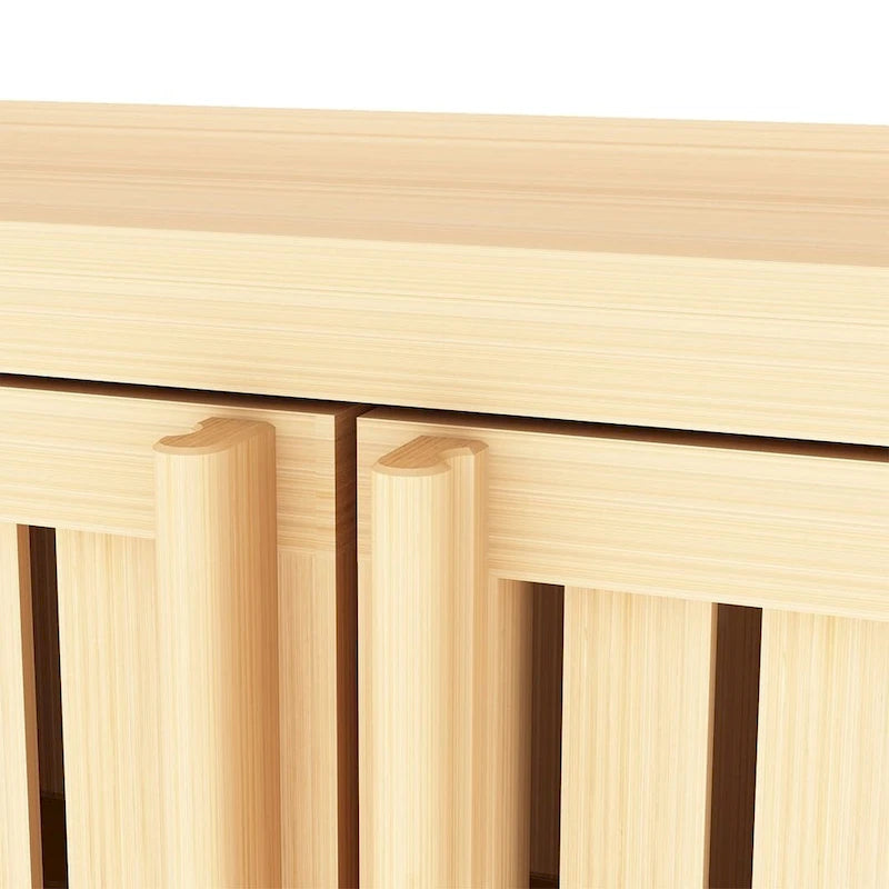 Assorted Bathroom Toilet Bamboo Storage Cabinet